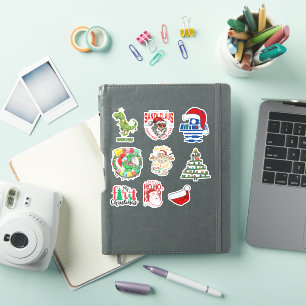 Sticker 💚 Joyeux Grinchmas T-shirt de Noël drôle Vaca