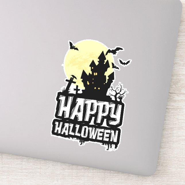 Sticker Joyeux Halloween (Détail)