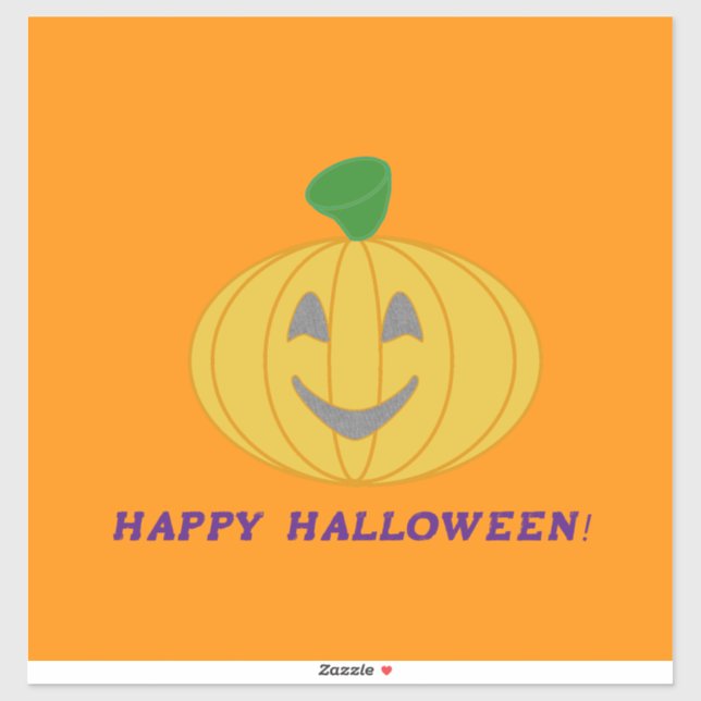 Sticker Joyeux Halloween (Feuille)