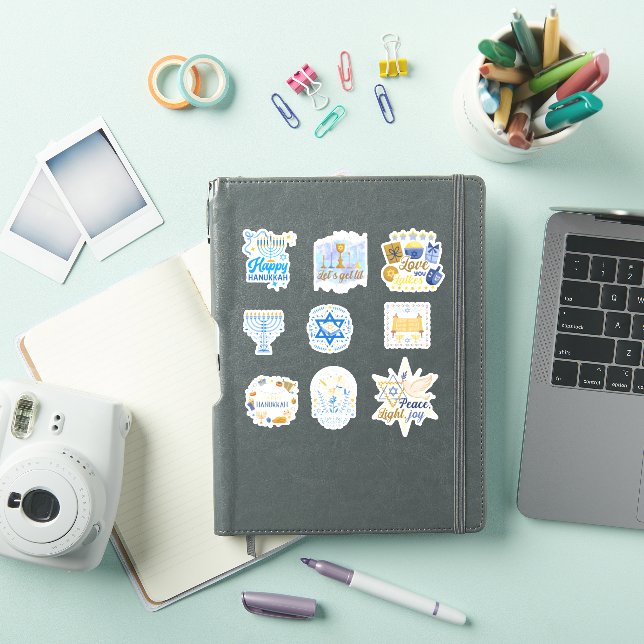 Sticker Joyeux Hanouka (Couverture iPad)