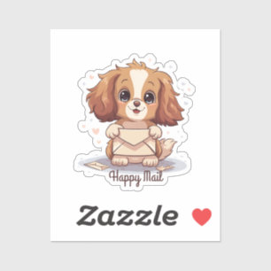 Sticker Joyeux Mail Dog