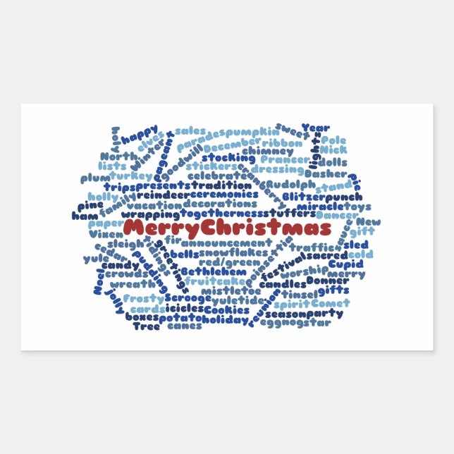 Sticker Joyeux Noël (Devant)