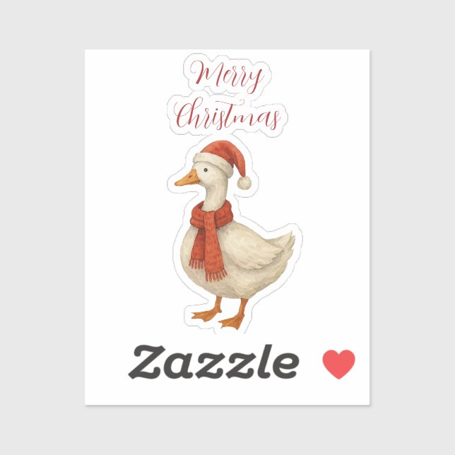 Sticker Joyeux Noël à ma dinde (Feuille)