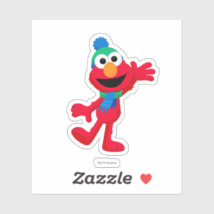 Sticker Joyeux Noël d'Elmo