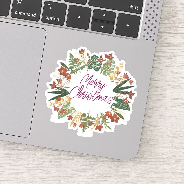 Sticker Joyeux Noël Halloween Nouvel An (Détail)