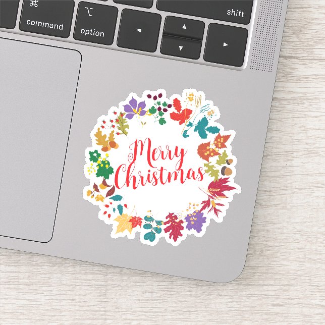 Sticker Joyeux Noël Halloween Nouvel An (Détail)