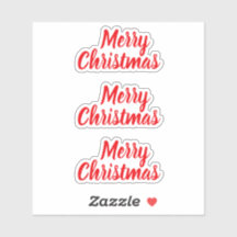 Joyeux Noël rouge moderne minimaliste tendance