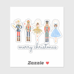 Sticker Joyeux Noisette de Noël