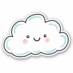 Sticker Joyeux nuage