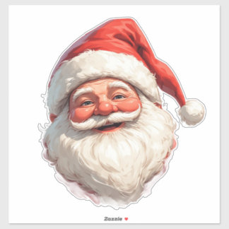 Sticker Joyeux Père Noël Décoration de Noël pour les Fans 