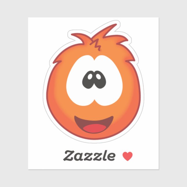 Sticker Joyeux Sneezies Orange (Feuille)