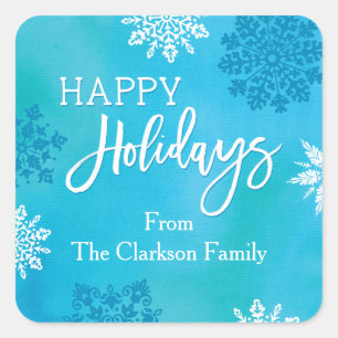 Sticker Joyeux Snowflakes