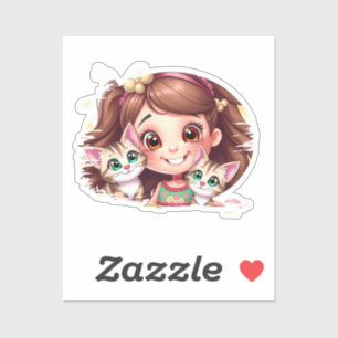 Sticker Joyful Moments with My Kitties