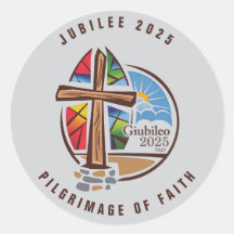 Sticker Jubilee 2025, Pèlerinage de la Foi.