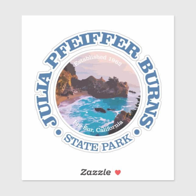 Sticker Julia Pfeiffer Burns SP (Feuille)