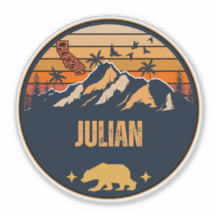 Sticker Julian, Californie