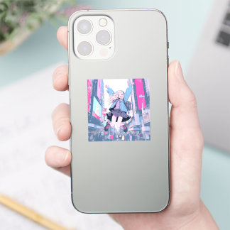 Sticker Jumping JK シール｜寿司娘 Seal GenerativeAI