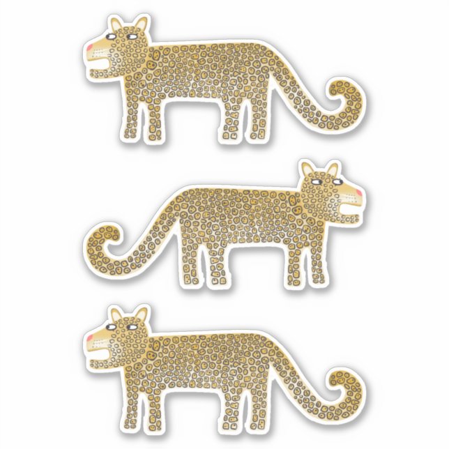 Sticker Jungle Cat (Devant)