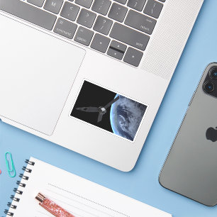 Sticker Juno Spacecraft Pendant Son Vol Sur Terre