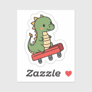 Sticker Jurassic Thrills