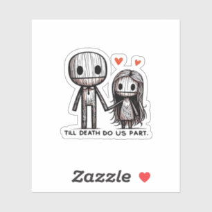 Sticker Jusqu'à la mort faisons-nous partie classique - Dr