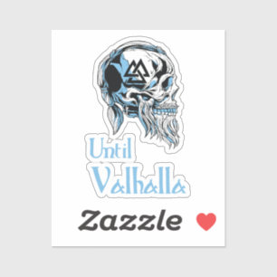 Sticker Jusqu'à Valhalla