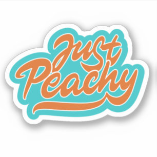 Sticker Juste Peachy