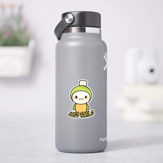 Sticker Juste Sourire (HydroFlask)