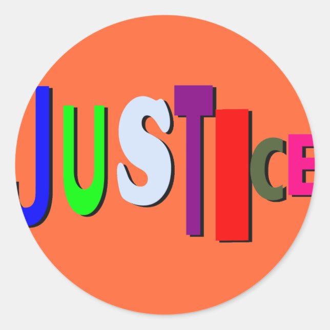 Sticker Justice (Devant)