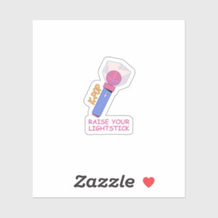 Sticker K-POP Levez votre lightstick