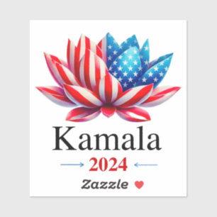 Sticker Kamala 2024 — Vinyl amovible