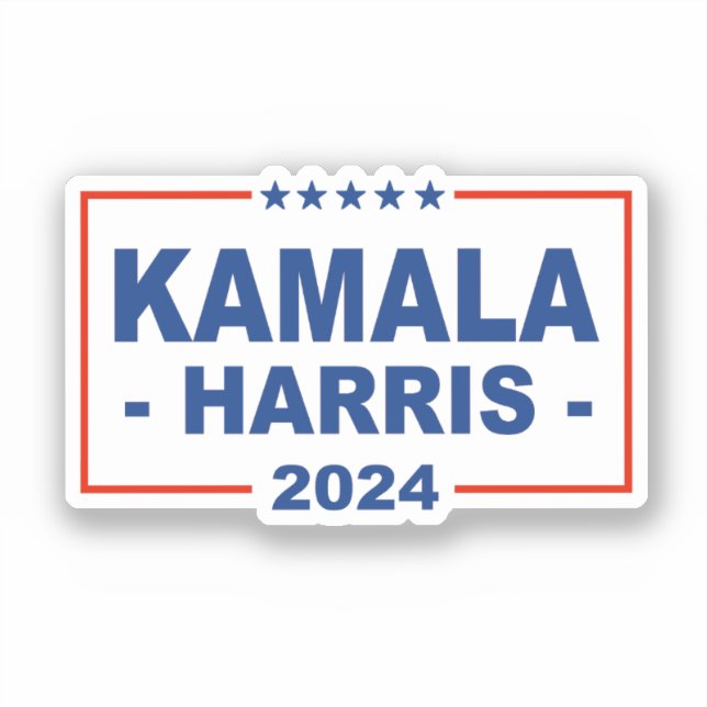 Sticker Kamala Harris 2024 (Recto)
