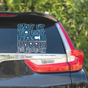 Sticker Kamala Harris 2024 Dit À Mon Visage