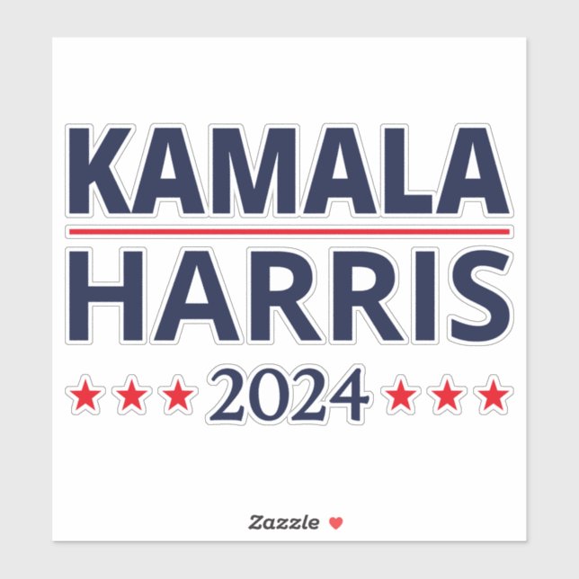 Sticker Kamala Harris Election 2024 III (Feuille)