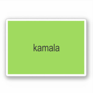 Sticker Kamala Harris est Brat