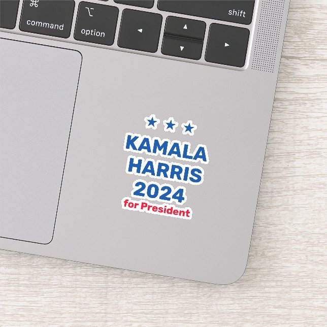 Sticker Kamala Harris Pour Président 2024 (Détail)