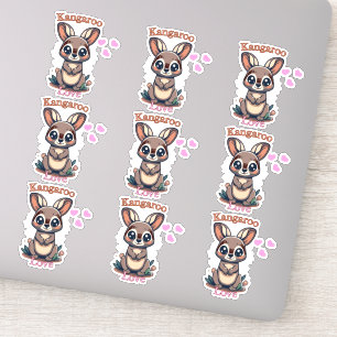 Sticker Kangaroo love !
