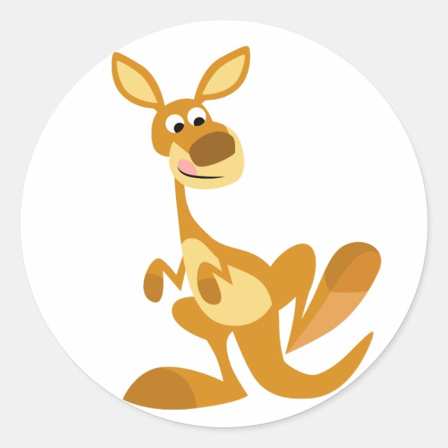 Sticker Kangaroo pour Thumon mignon (Devant)