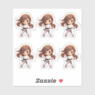 Sticker Karate Martial Arts