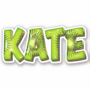 Sticker Kate Name Kiwi