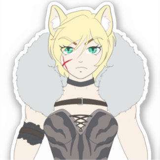 Sticker Katlin-chan