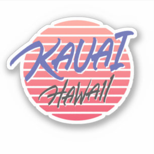 Sticker Kauai Hawaii