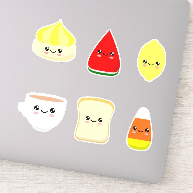 Sticker Kawaii food 04 (Détail)