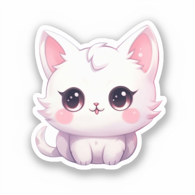 Sticker Kawaii Kittens (Recto)