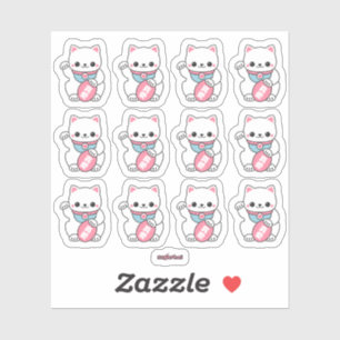 Sticker Kawaii Maneki Neko