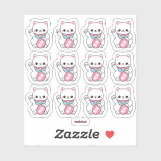 Sticker Kawaii Maneki Neko