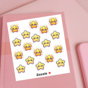 Sticker Kawaii Stars Pack
