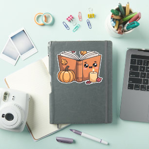 Sticker kawaii thanksgiving book Classic T-shirt