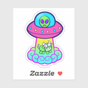 Sticker Kawaii Ufo