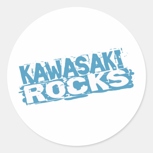 Sticker Kawasaki Rocks (Devant)